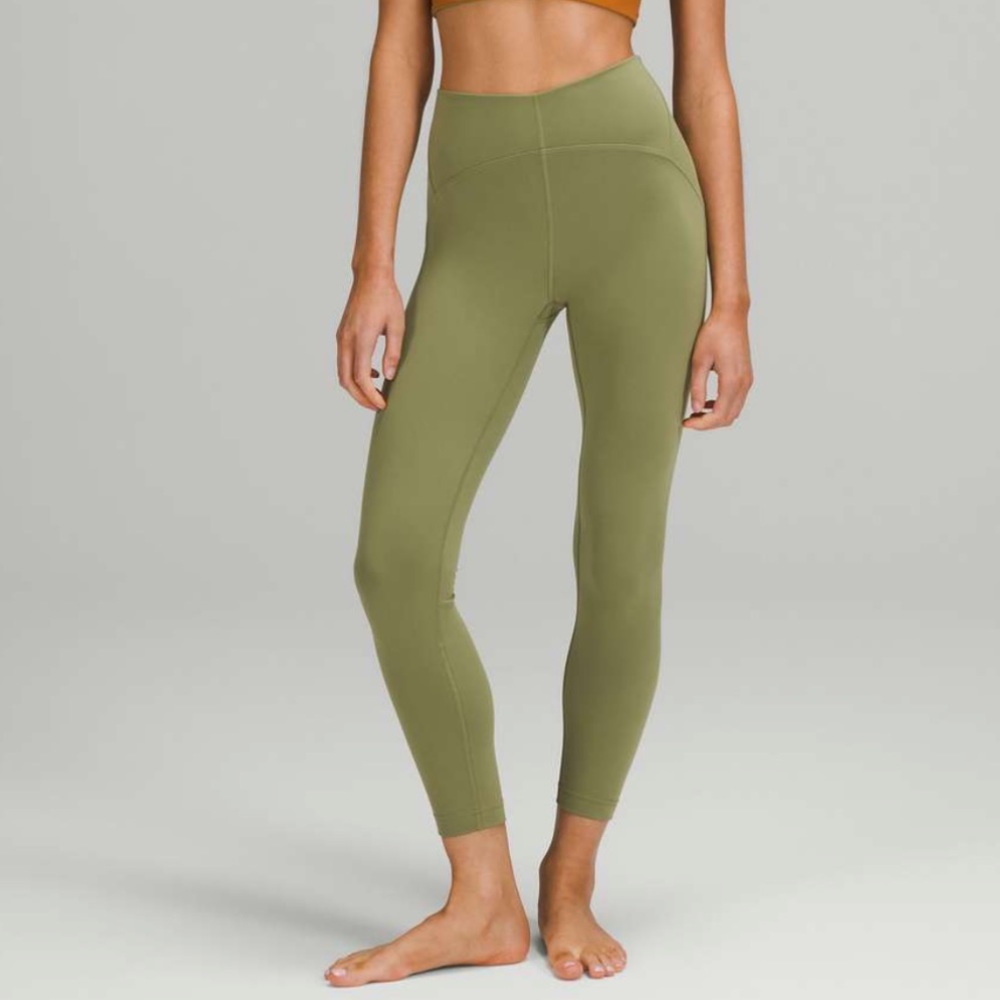 Lululemon InStill High Rise Tight 25” - Bronze Green